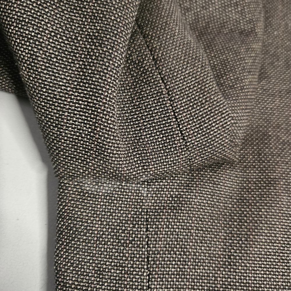 Bianco Brioni Mens Blazer 44L High Twist Super Fine Biella Modern Fit - Picture 12 of 16
